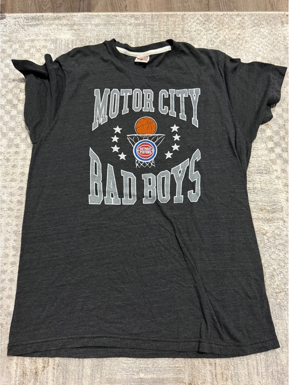 Homage Motor City Bad Boys T-Shirt Size L